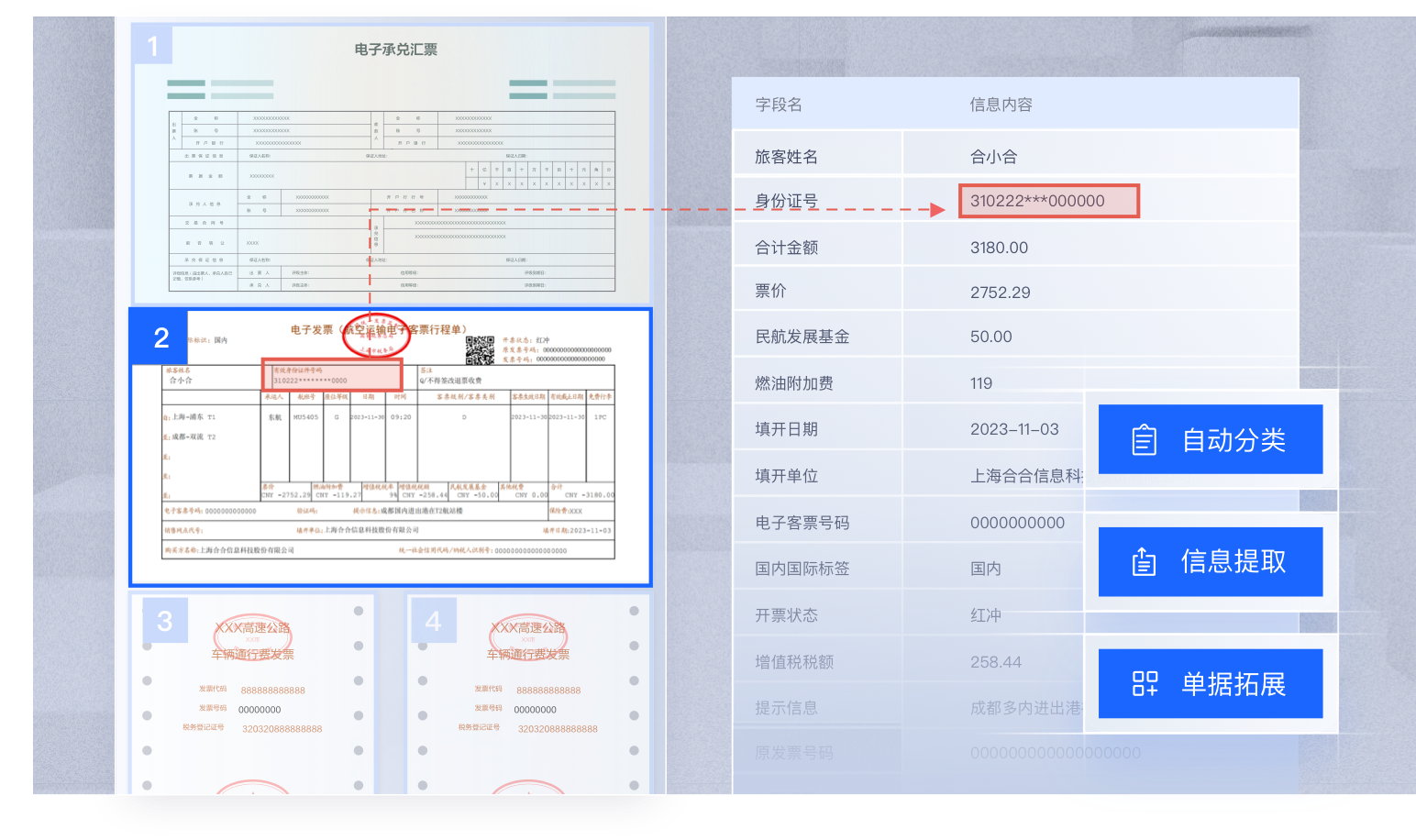 DocFlow 票据自动化